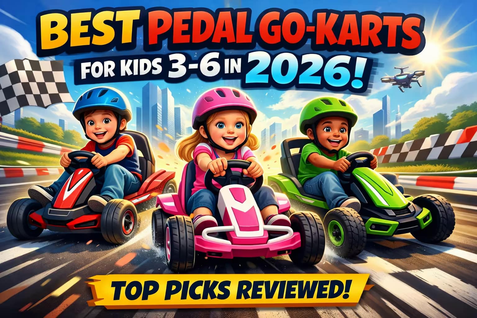 Best Pedal Go-Karts for Kids 3-6 in 2026 Top Picks Reviewed