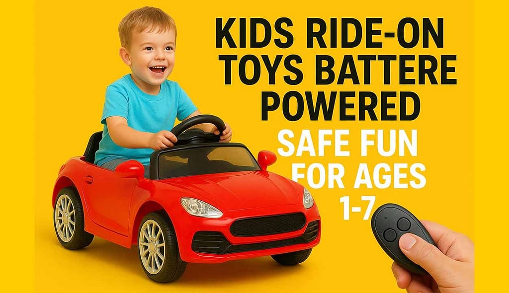 Kids Ride On Toys with Remote: Safe Fun for Ages 1-7 9 Kids Ride On Toys with Remote: Safe Fun for Ages 1-7