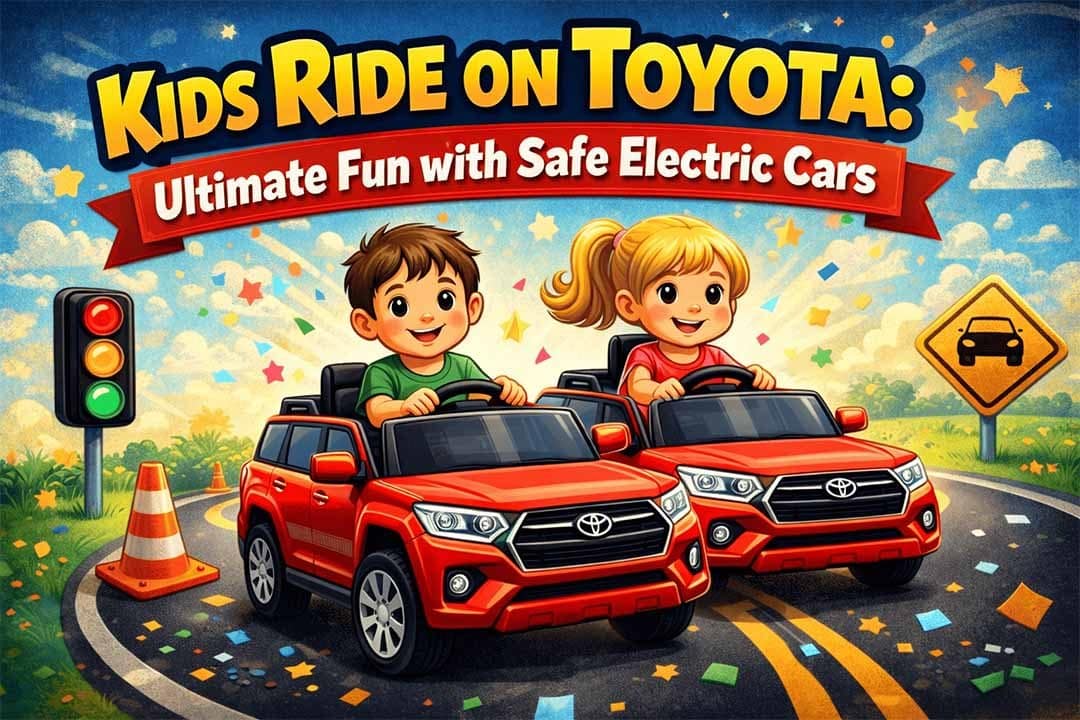 Kids Ride on Toyota: Ultimate Fun with Safe Electric Cars
