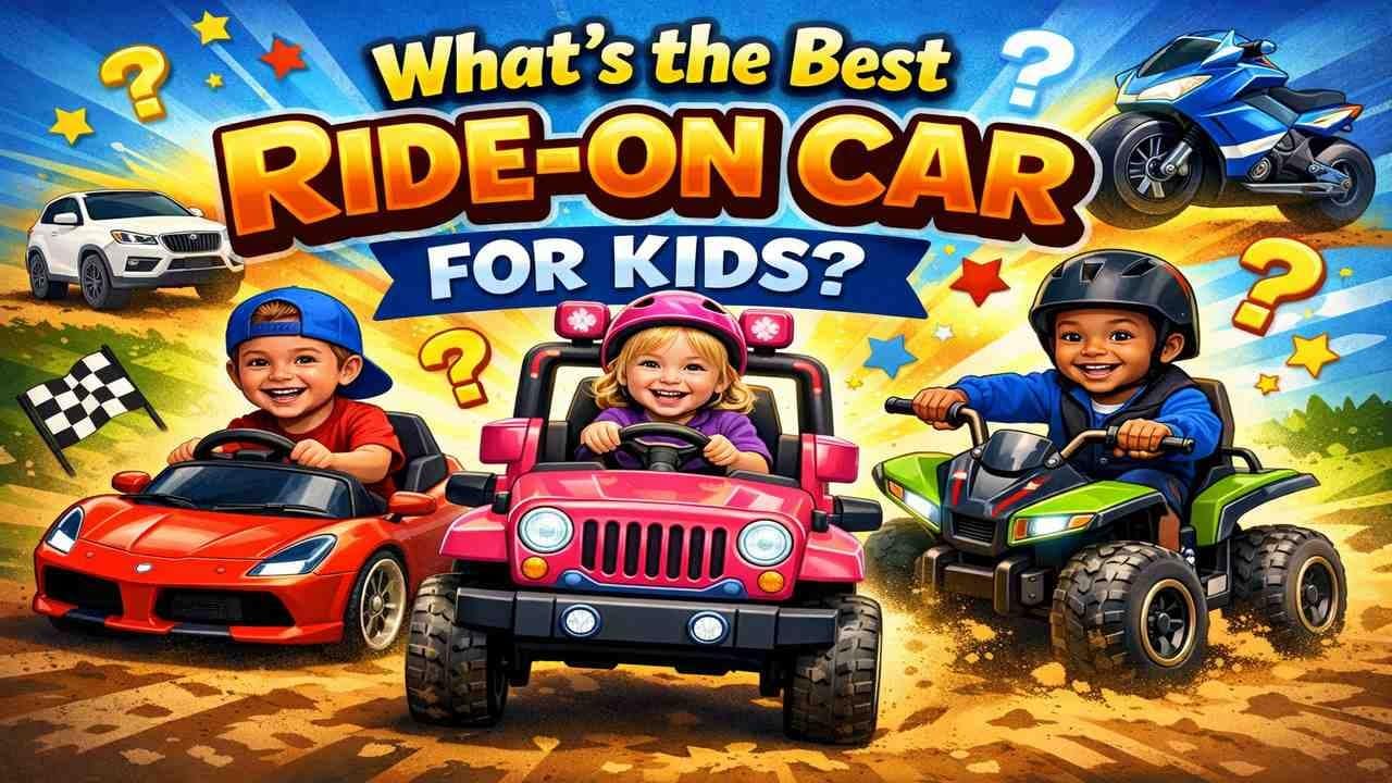 What's the Best Ride-On Car for Kids?