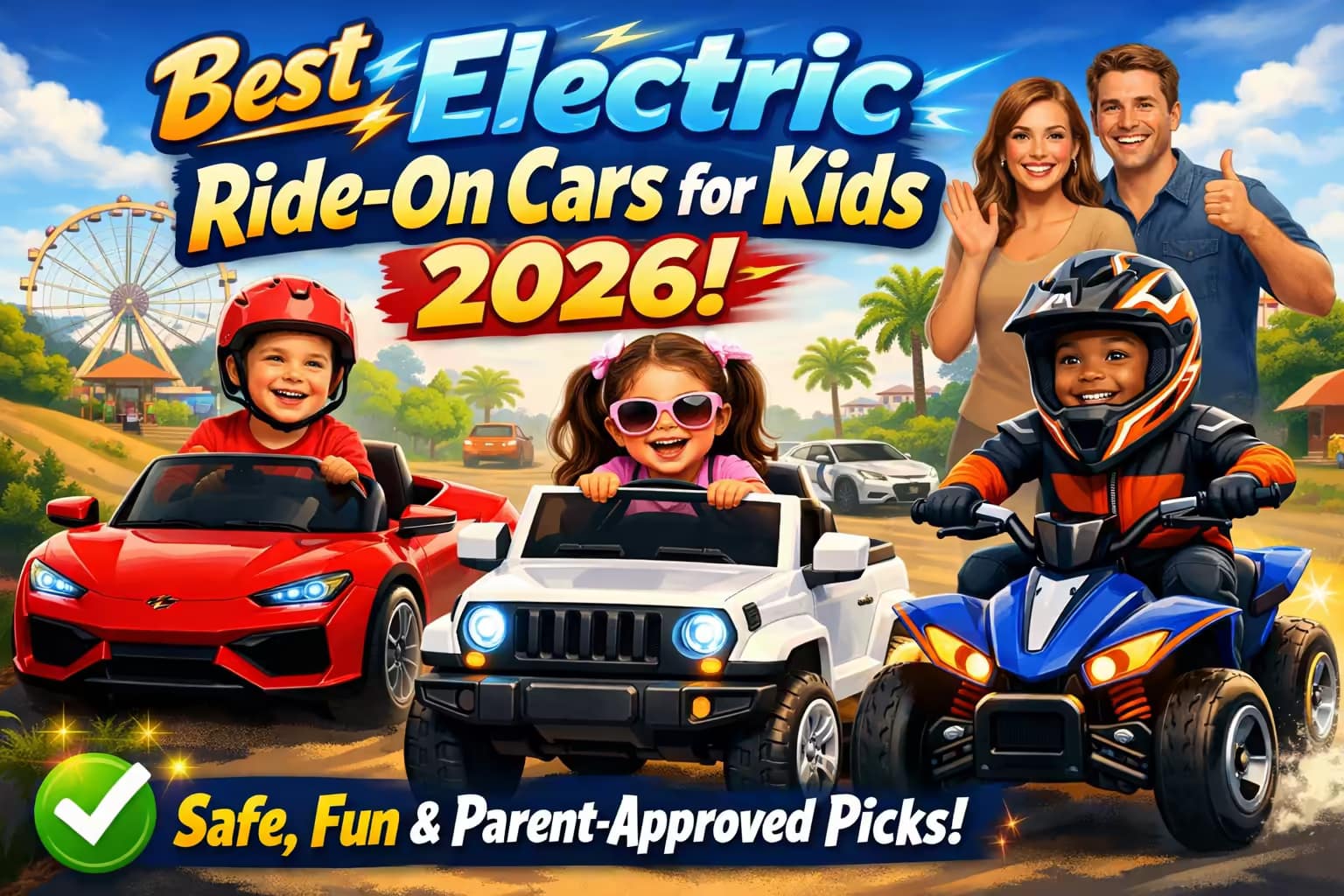 Best Electric Ride-On Cars for Kids 2026 Safe, Fun & Parent-Approved Picks