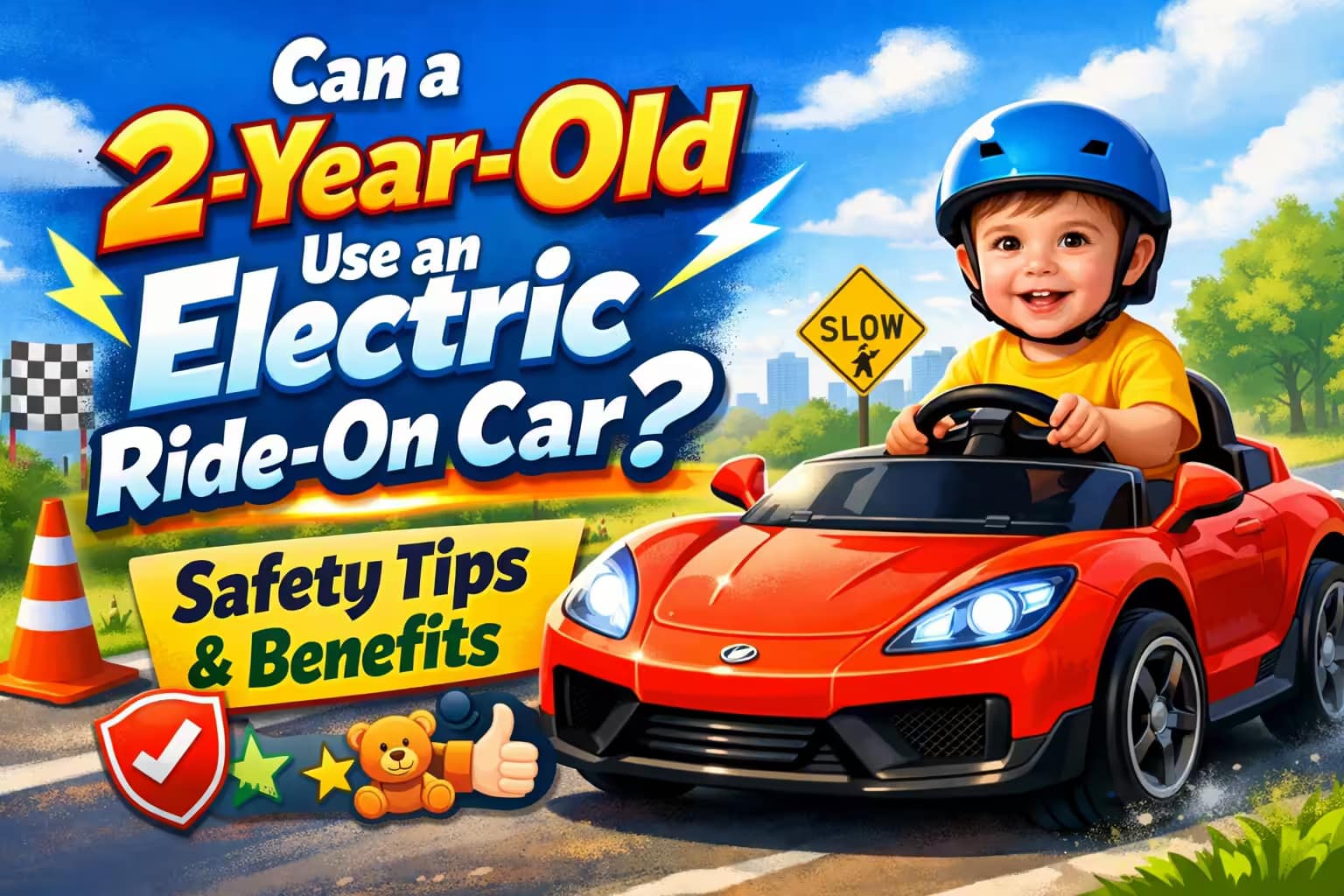 Can a 2-Year-Old Use an Electric Ride-On Car Safety Tips & Benefits