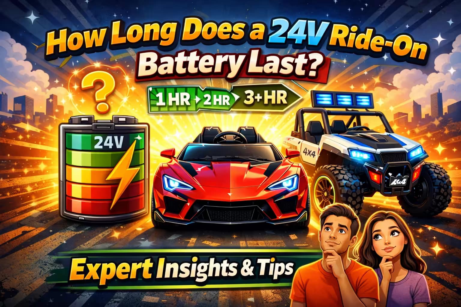 How Long Does a 24V Ride-On Battery Last Expert Insights & Tips