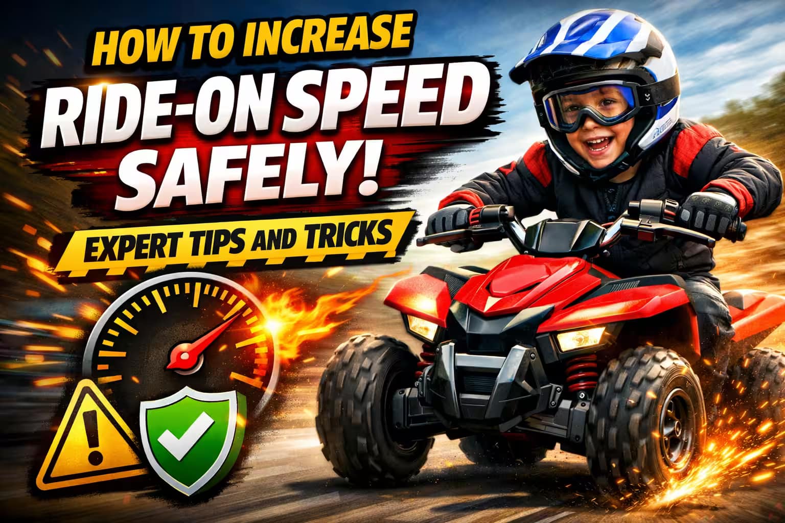 How to Increase Ride-On Speed Safely Expert Tips and Tricks