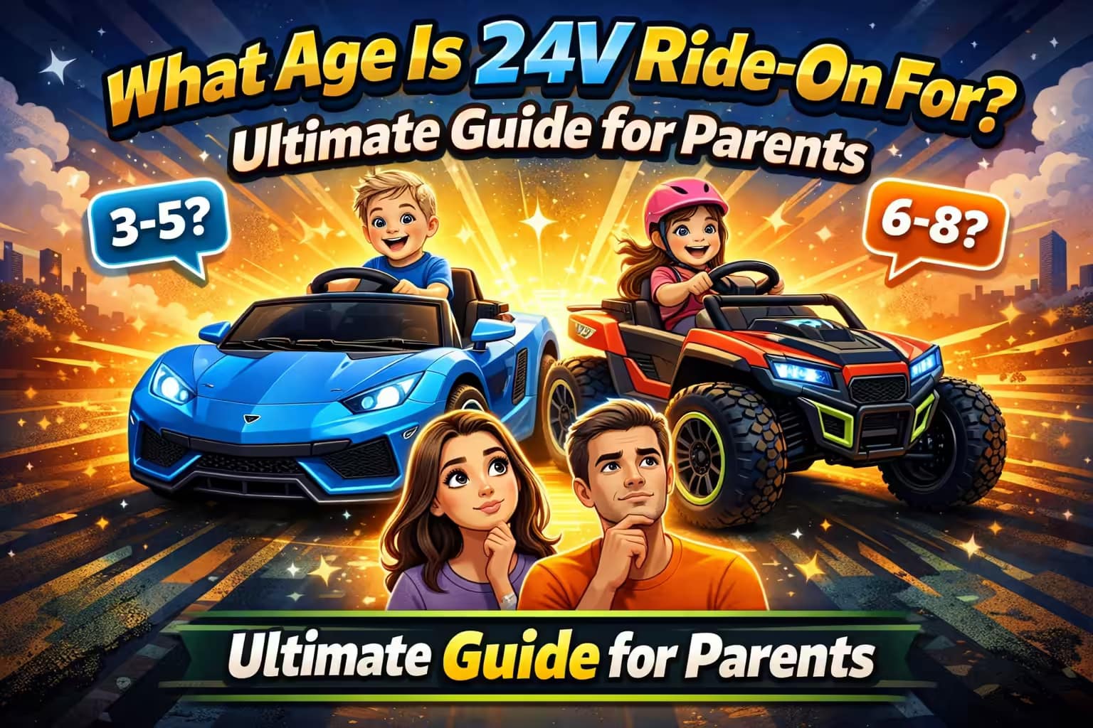 What Age Is 24V Ride-On For Ultimate Guide for Parents