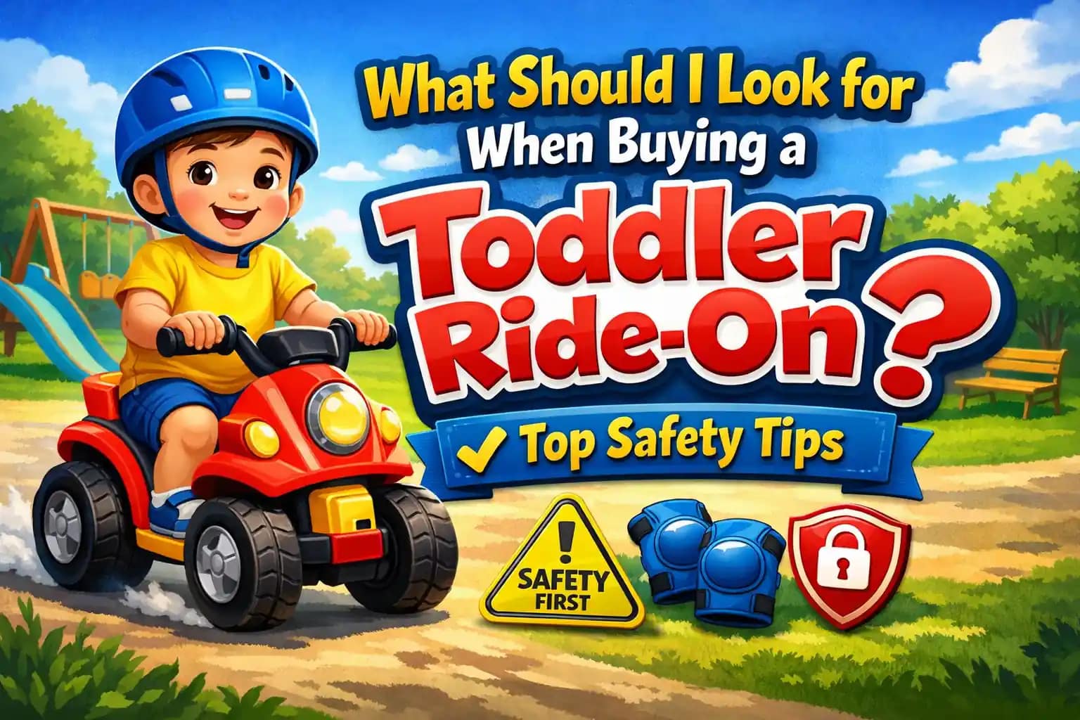 What Should I Look for When Buying a Toddler Ride-On Top Safety Tips