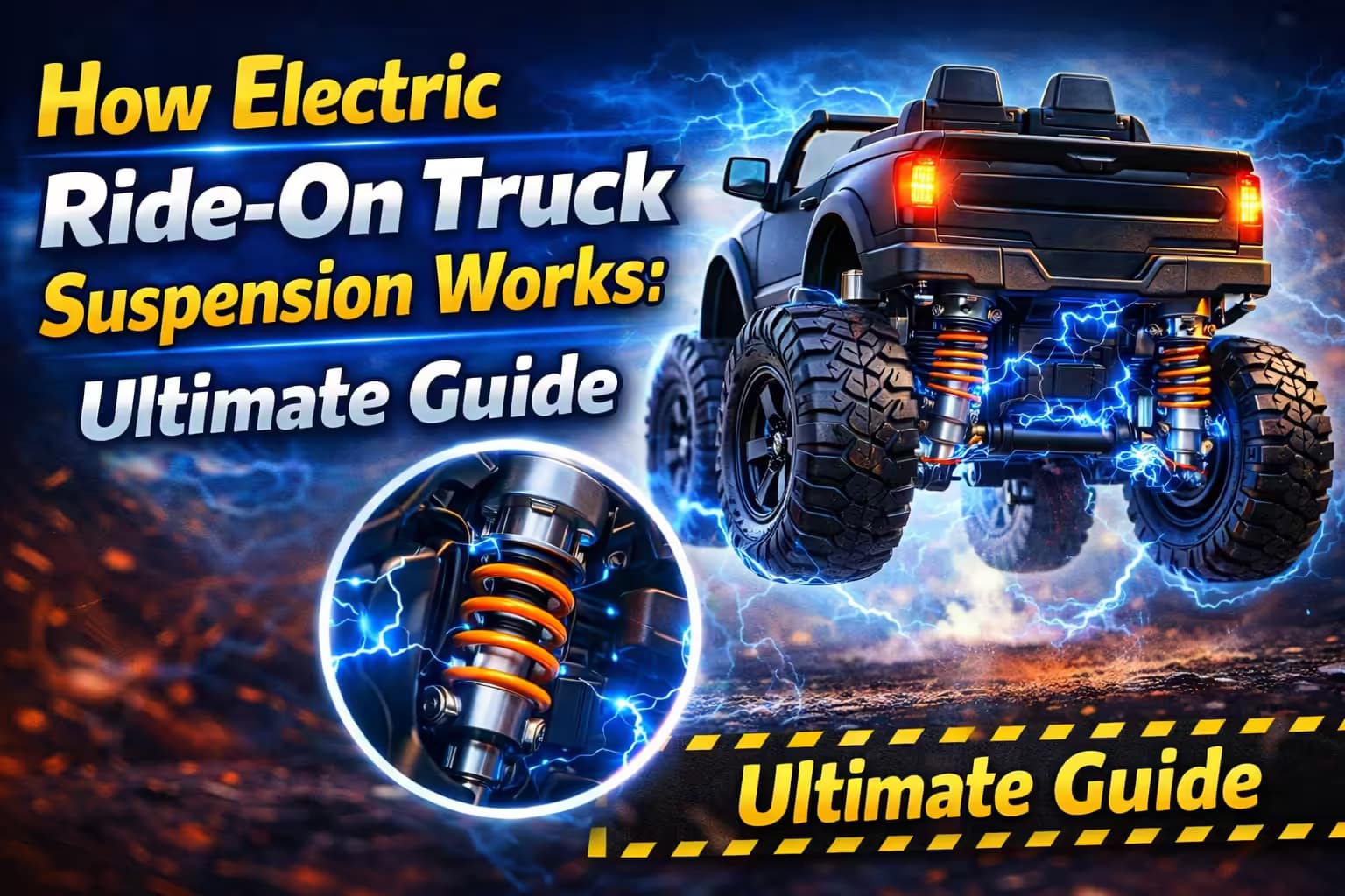 How Electric Ride-On Truck Suspension Works Ultimate Guide