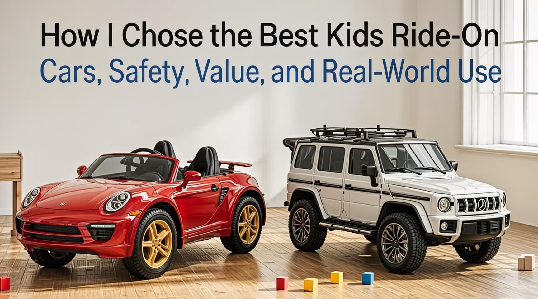 Best Electric Ride-On Cars for Kids 2026: Safe, Fun & Parent-Approved Picks 1 How I Chose the Best Kids Ride-On Cars (Safety, Value, and Real-World Use)