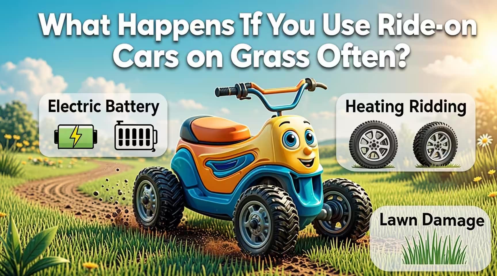 Do Ride-On Cars Work on Grass? Discover the Ultimate Guide 49 Can Ride-On Cars Damage Your Lawn