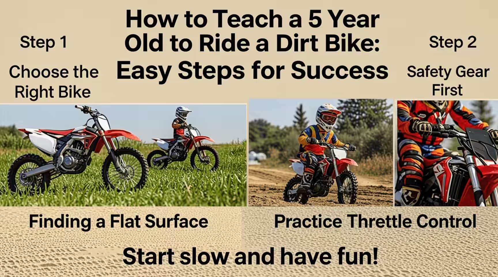 How to Teach a 5 Year Old to Ride a Dirt Bike: Easy Steps for Success 1 How to Teach a 5 Year Old to Ride a Dirt Bike Easy Steps for Success