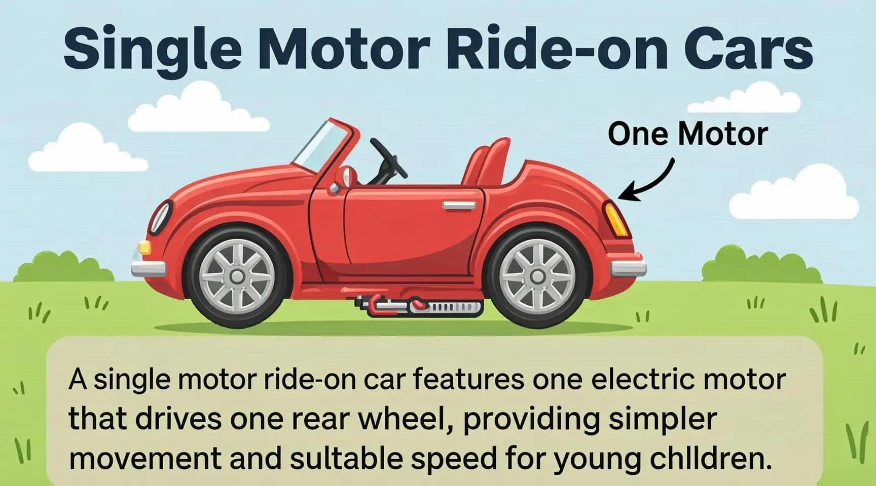 Single Motor Vs Dual Motor Ride-On Cars: Which Is Best for Kids? 7 What Are Single Motor Ride-on Cars