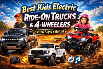 Best Kids Electric Ride-On Trucks & 4-Wheelers (2026 Buyer’s Guide)