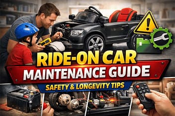 RIDE ON CAR MAINTENANCE GUIDE: THE ULTIMATE PARENTAL MANUAL FOR SAFETY AND LONGEVITY