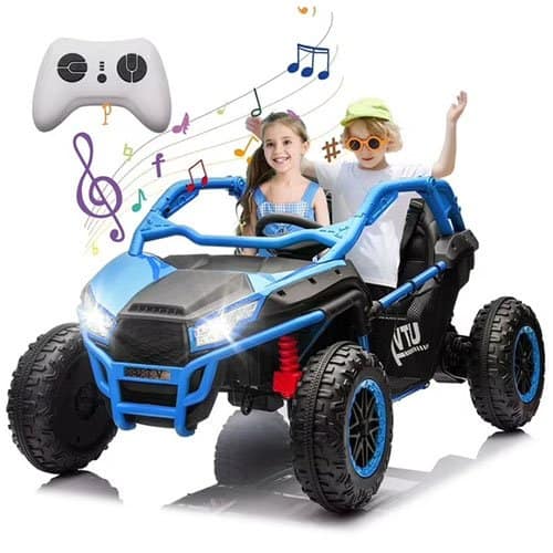 🏎️ Xuanlur 24V 2-Seater Kids UTV Ride On Truck w/ 400W Motors & Remote ...