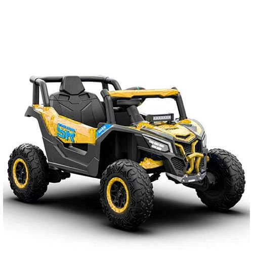 🛻 12V Electric Childs Ride on Truck Car for Kids Remote Control, 4 Wheel Suspension, USB, Bluetooth, Power Display, Ride on Toys for Boys Girls (Orange)