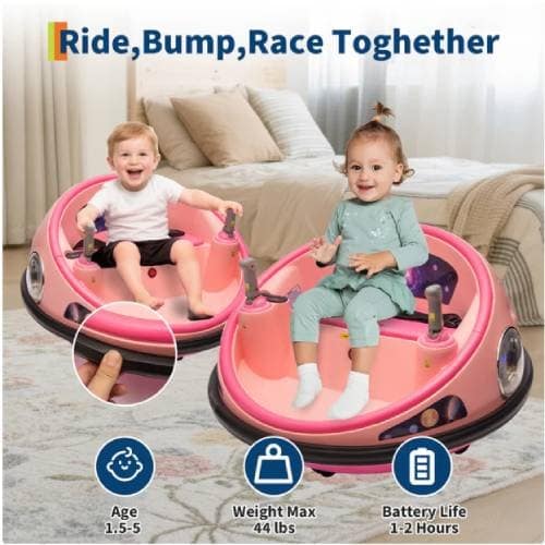 12V Kids Electric Bumper Car with Remote | Safe Fun Ride